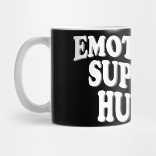 emotional support human Mug